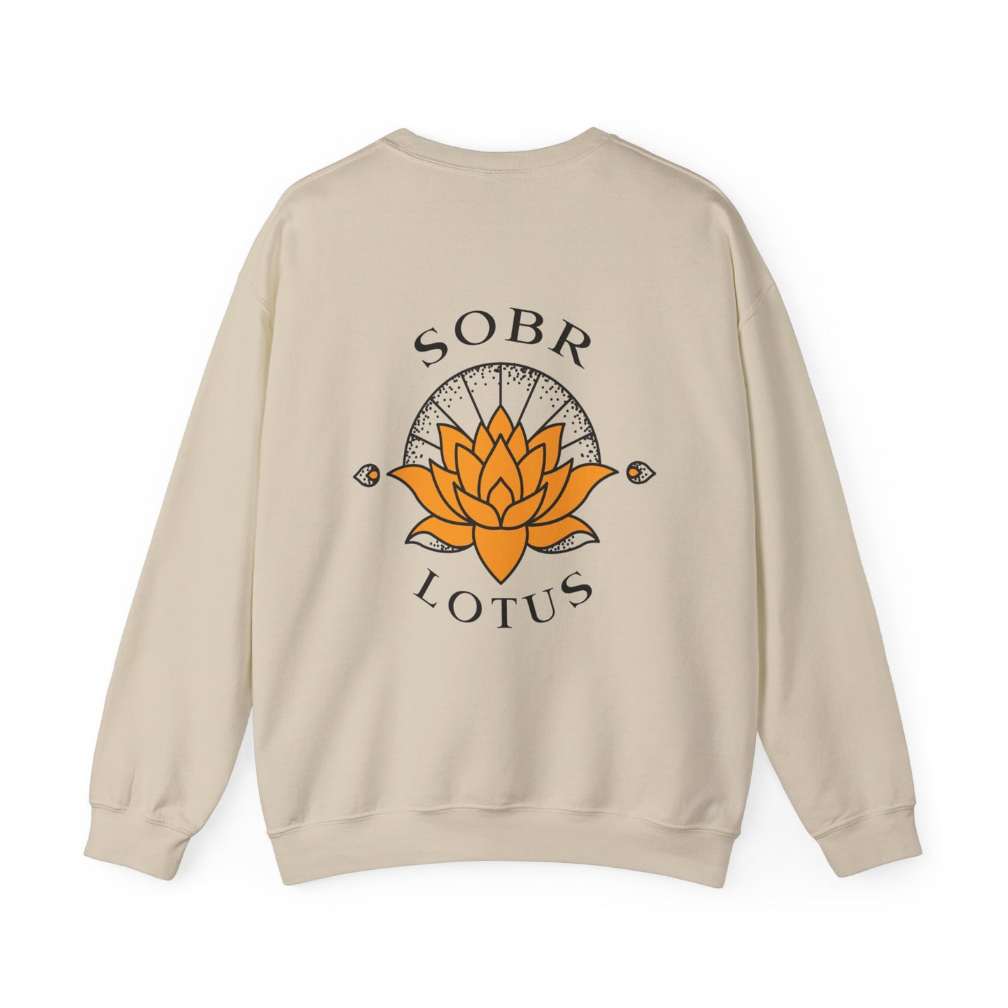 Sobr Lotus Unisex Crewneck Sweatshirt