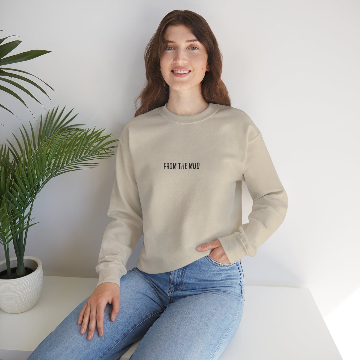 Sobr Lotus Unisex Crewneck Sweatshirt