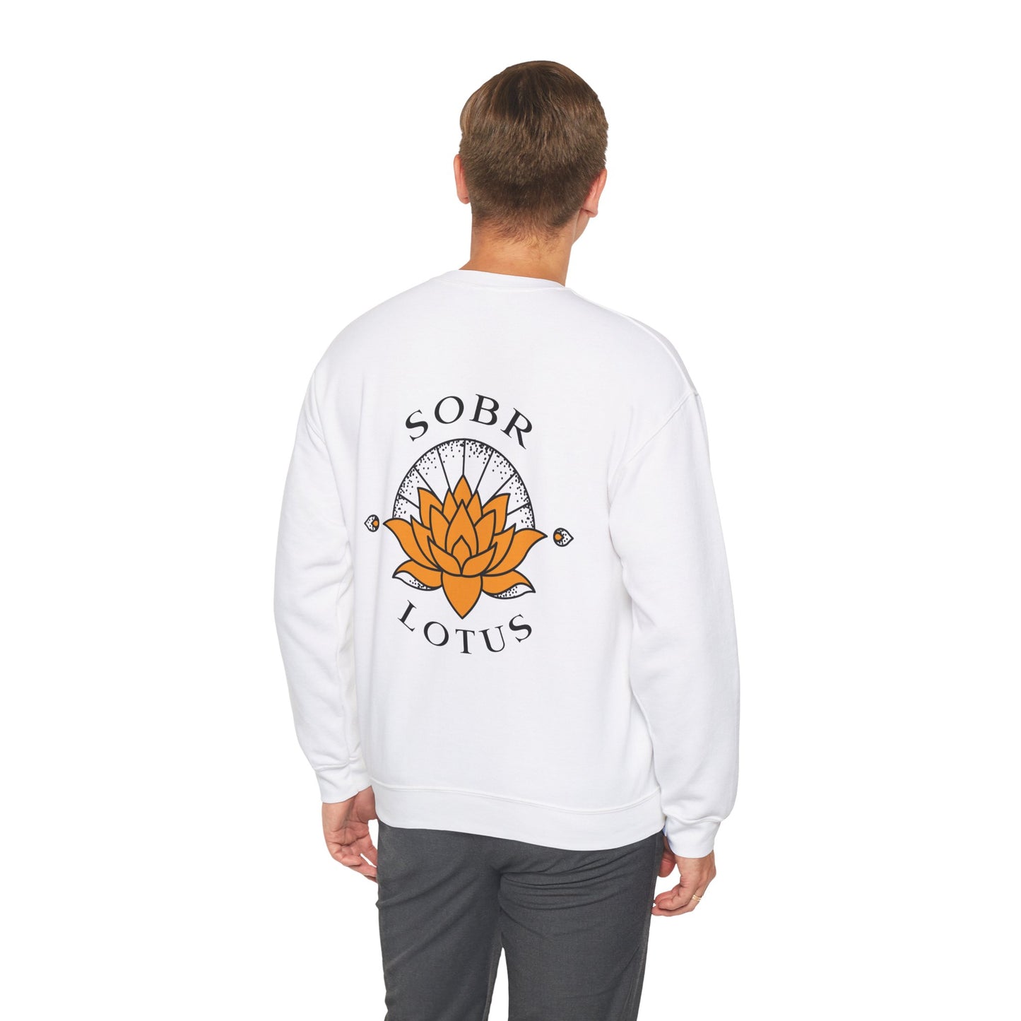 Sobr Lotus Unisex Crewneck Sweatshirt