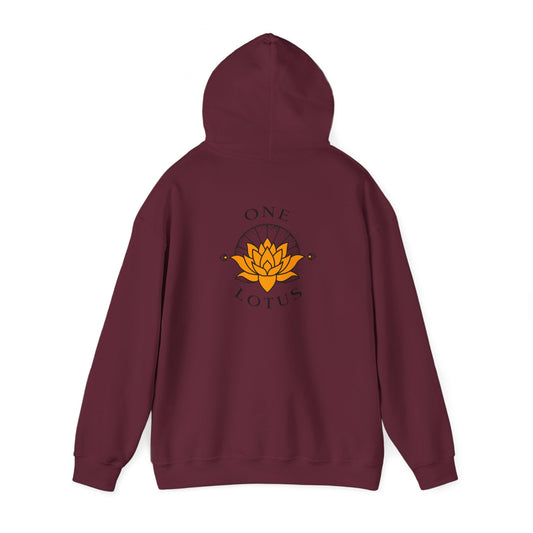 One Lotus Hooded Sweatshirt