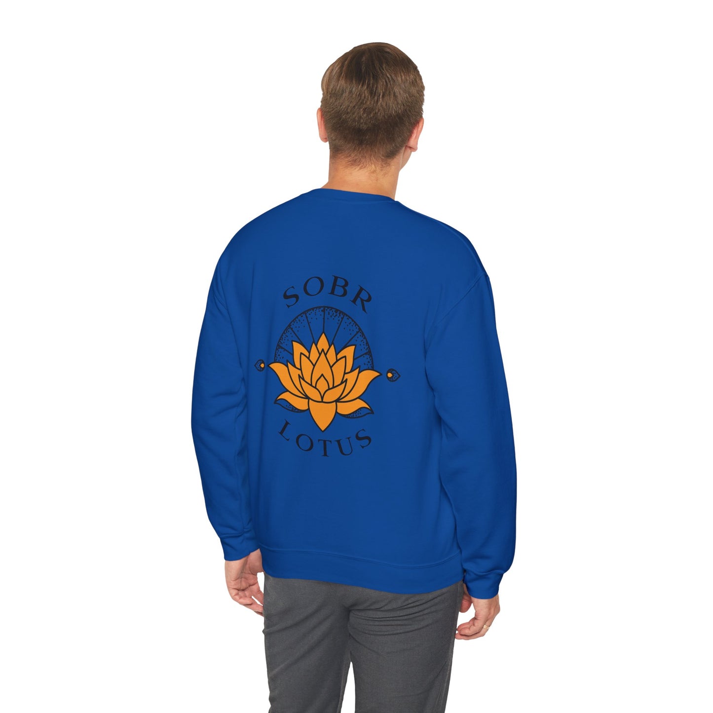 Sobr Lotus Unisex Crewneck Sweatshirt