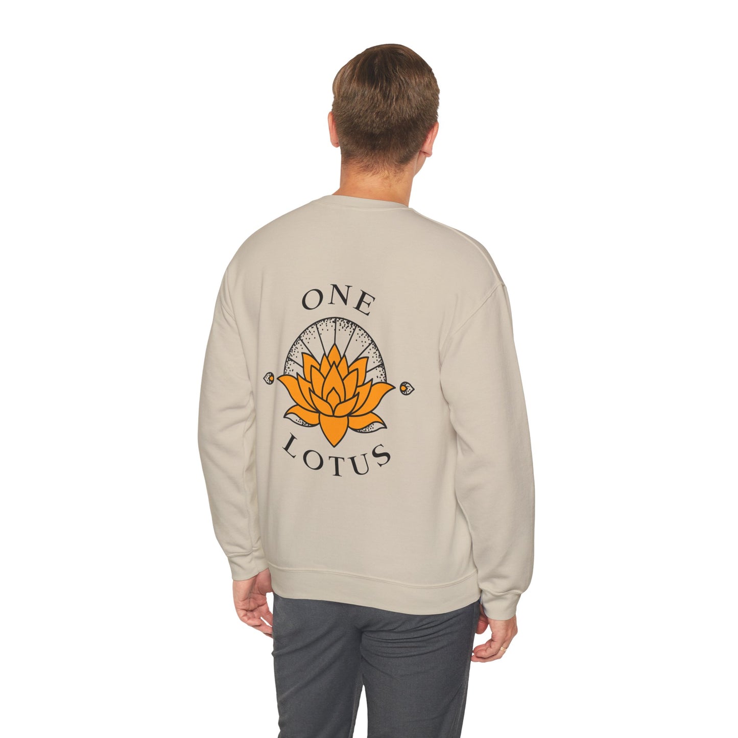 One Lotus Unisex Crewneck Sweatshirt