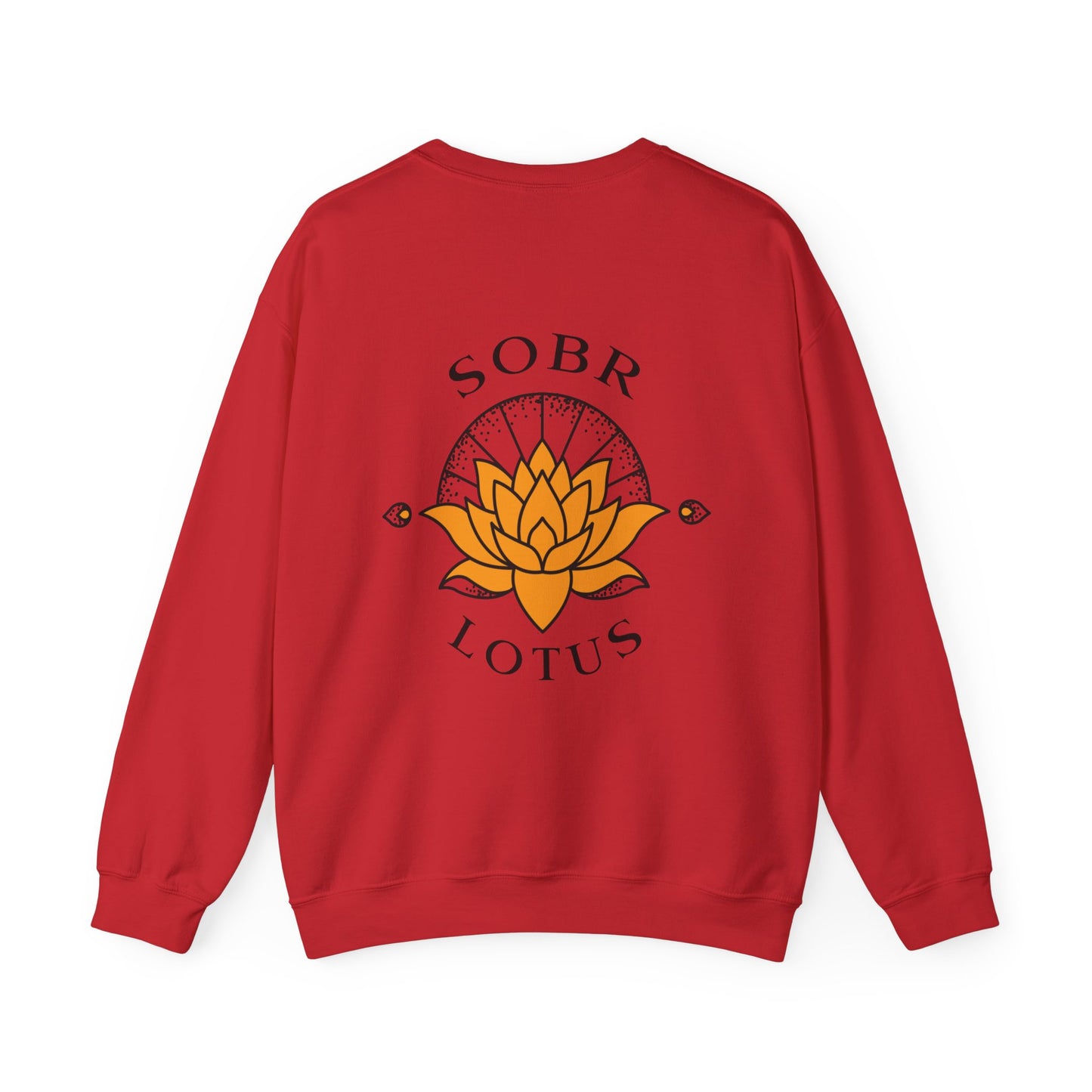 Sobr Lotus Unisex Crewneck Sweatshirt