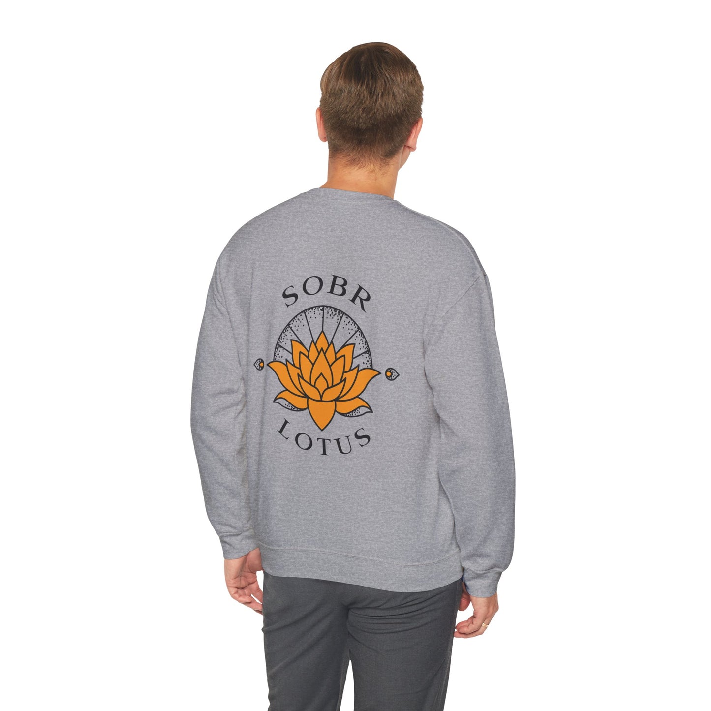 Sobr Lotus Unisex Crewneck Sweatshirt